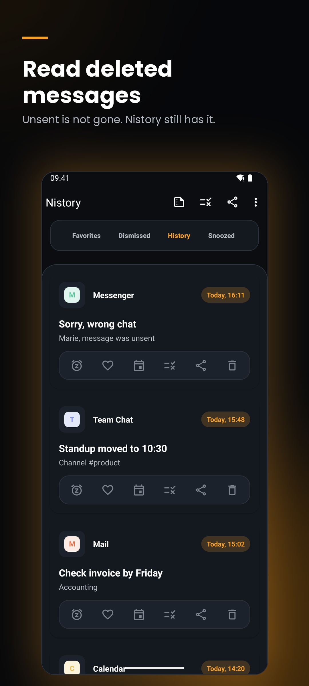 Read deleted messages